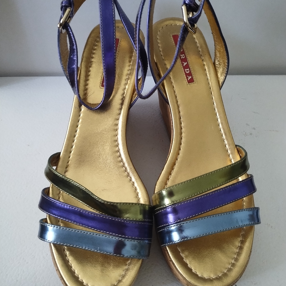 PRADA PLATFORM SANDALS - Picture 6 of 11